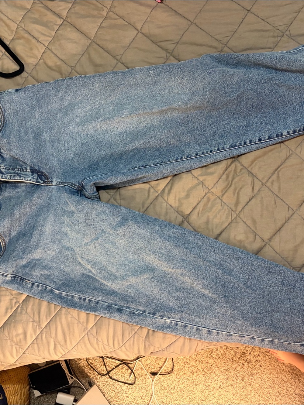 Ava & Viv Light Blue Straight Leg Women's Jeans